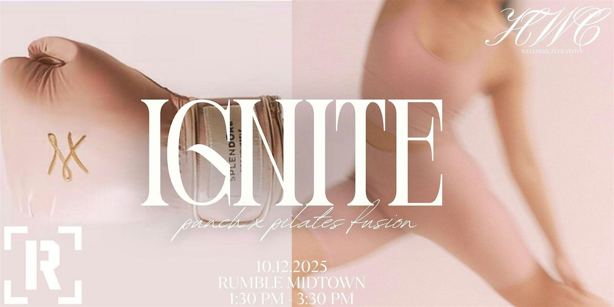 IGNITE | A PUNCH x PILATES FUSION EXPERIENCE, 12 October | Event in Toronto | AllEvents