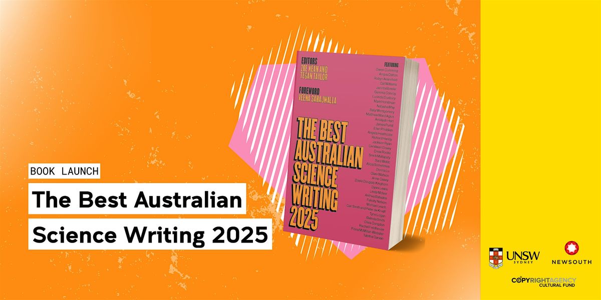 Book Launch: The Best Australian Science Writing 2025, 5 November | Event in Kensington | AllEvents
