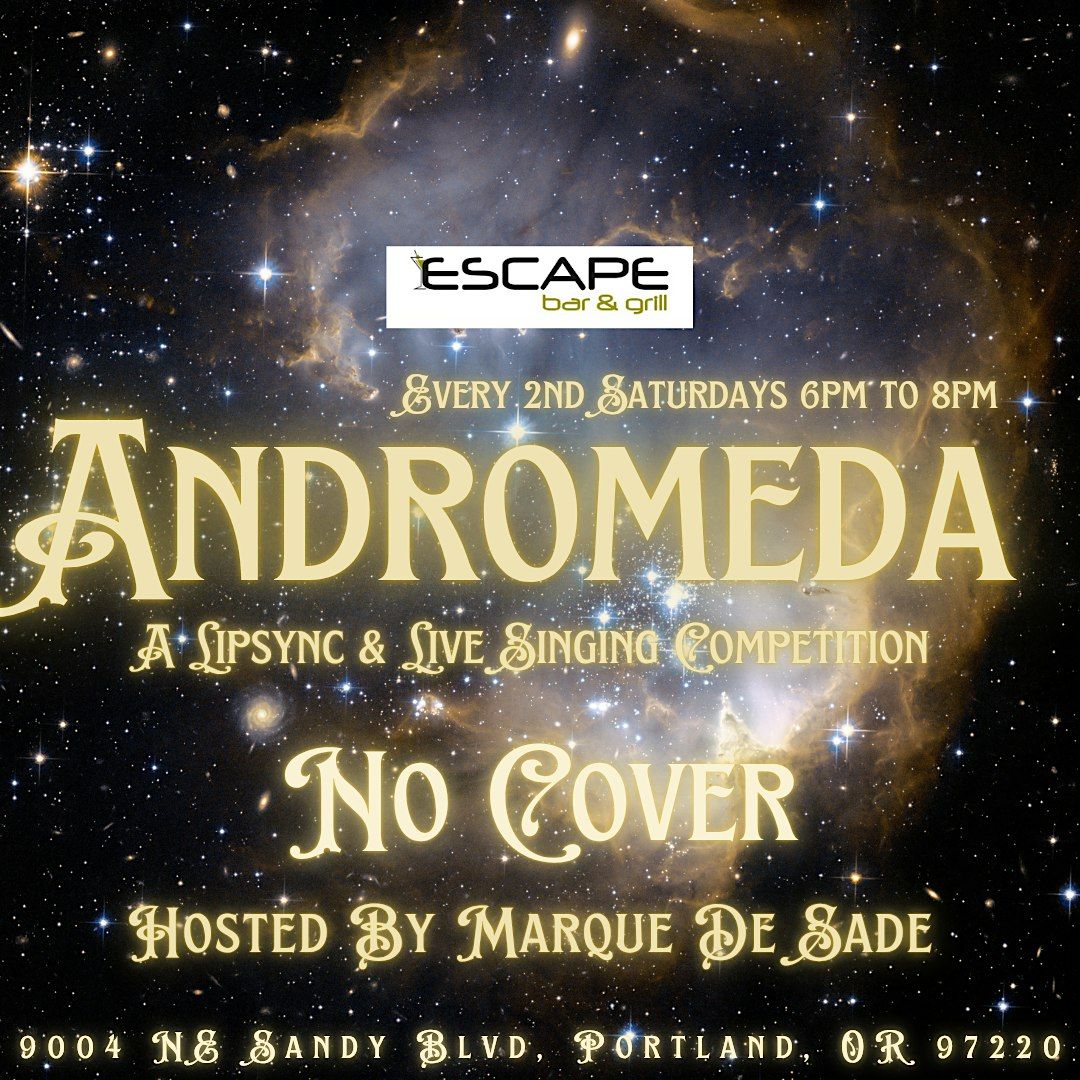Andromeda Drag Lipsync & Live Singing Competition, 9 August | Event in Portland | AllEvents
