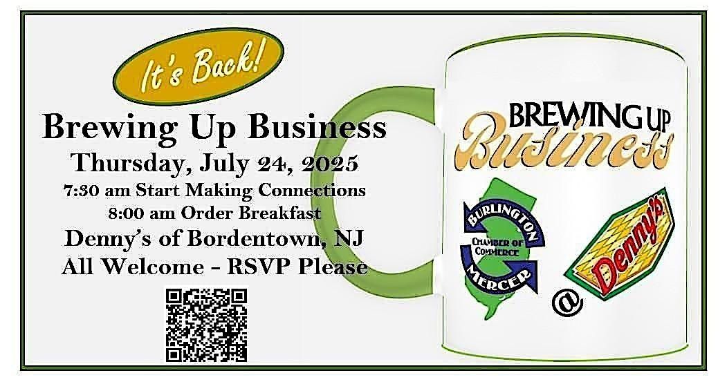 Brewing Up Business - Making Connections While Breakfasting | Event in Bordentown | AllEvents