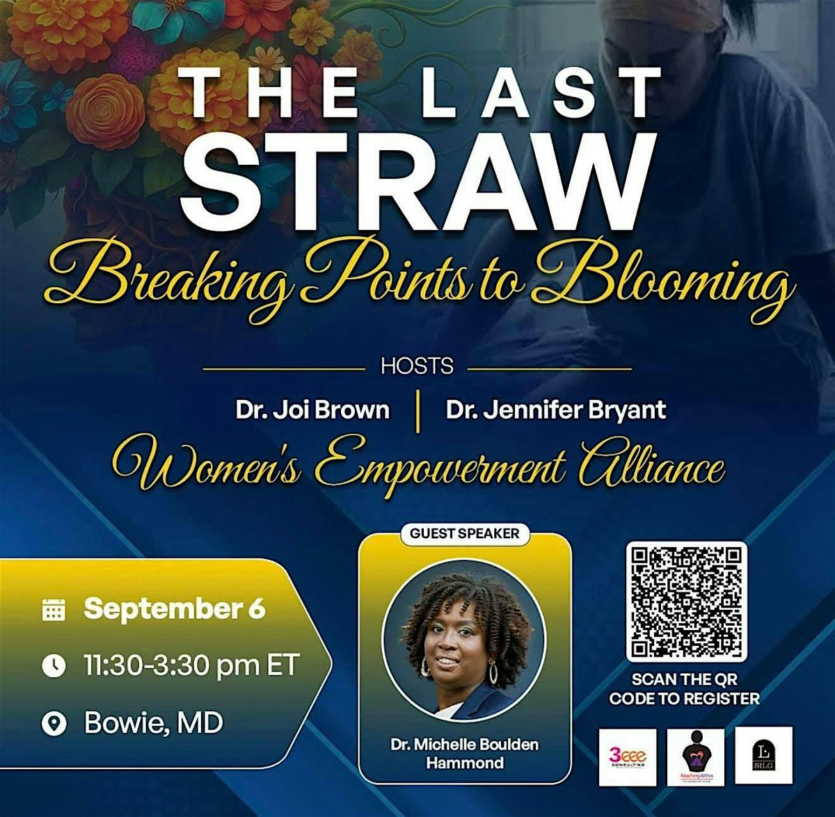 The Last Straw: Breaking Points to Blooming, 6 September | Event in Bowie | AllEvents