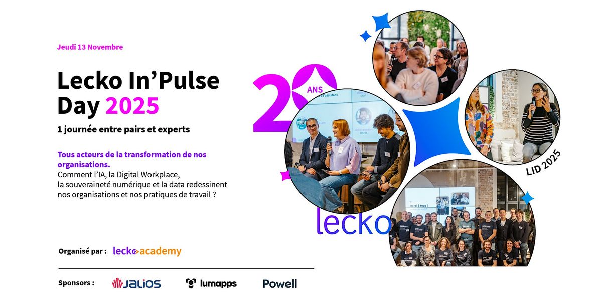 Lecko In'Pulse Day 2025, 13 November | Event in Paris | AllEvents