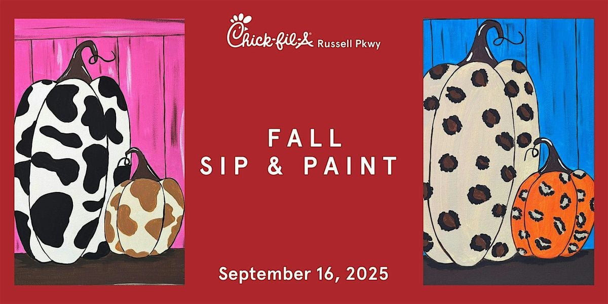 Chick-fil-A Fall Sip & Paint, 16 September | Event in Warner Robins | AllEvents