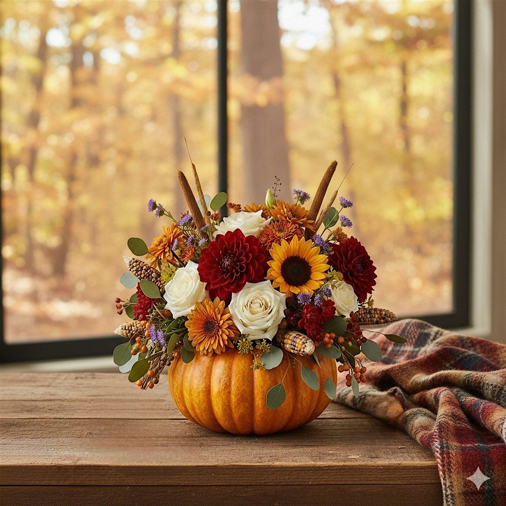 Floral Pumpkin Arrangement Class, 26 October | Event in Parker | AllEvents