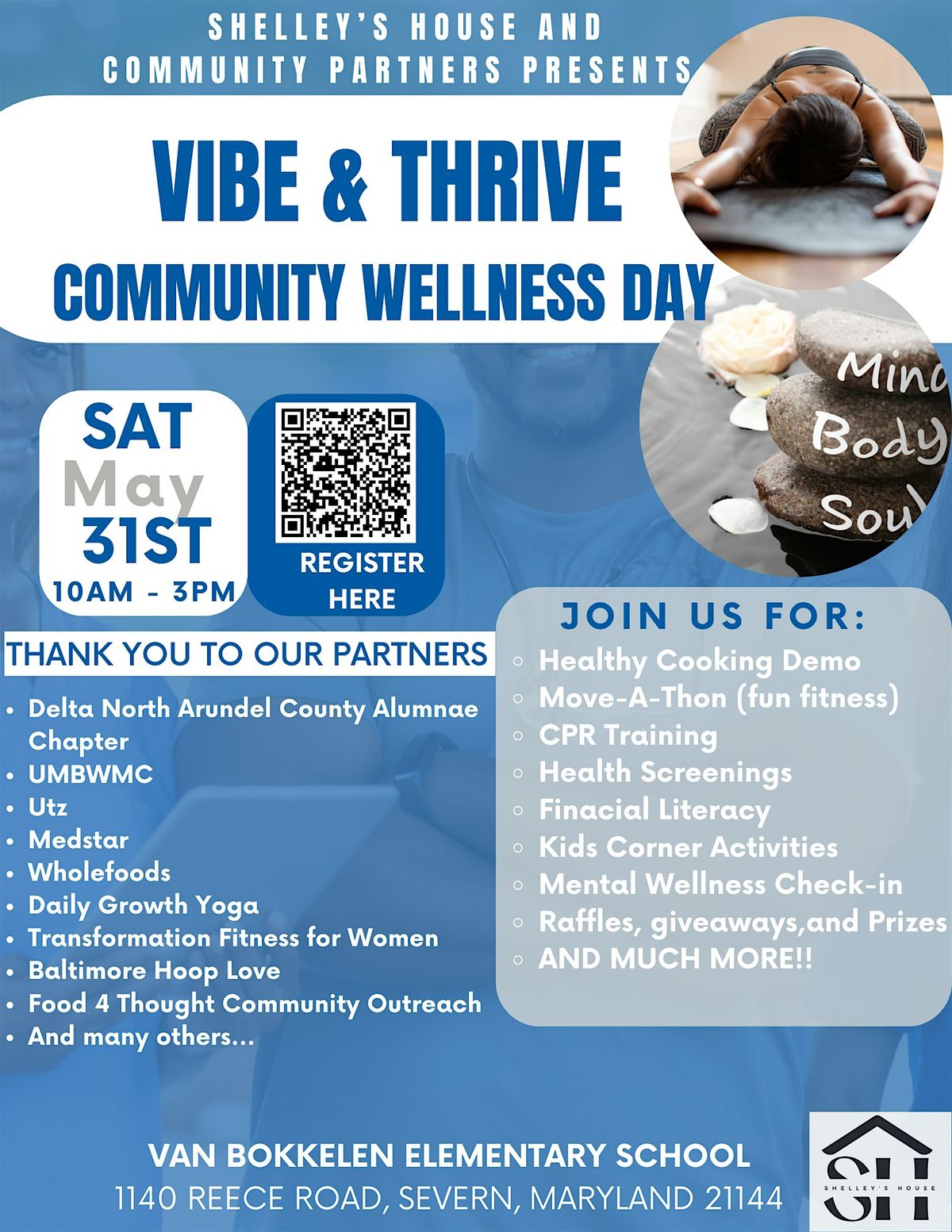 VIBE & THRIVE Community Wellness Day, 31 May | Event in Severn | AllEvents