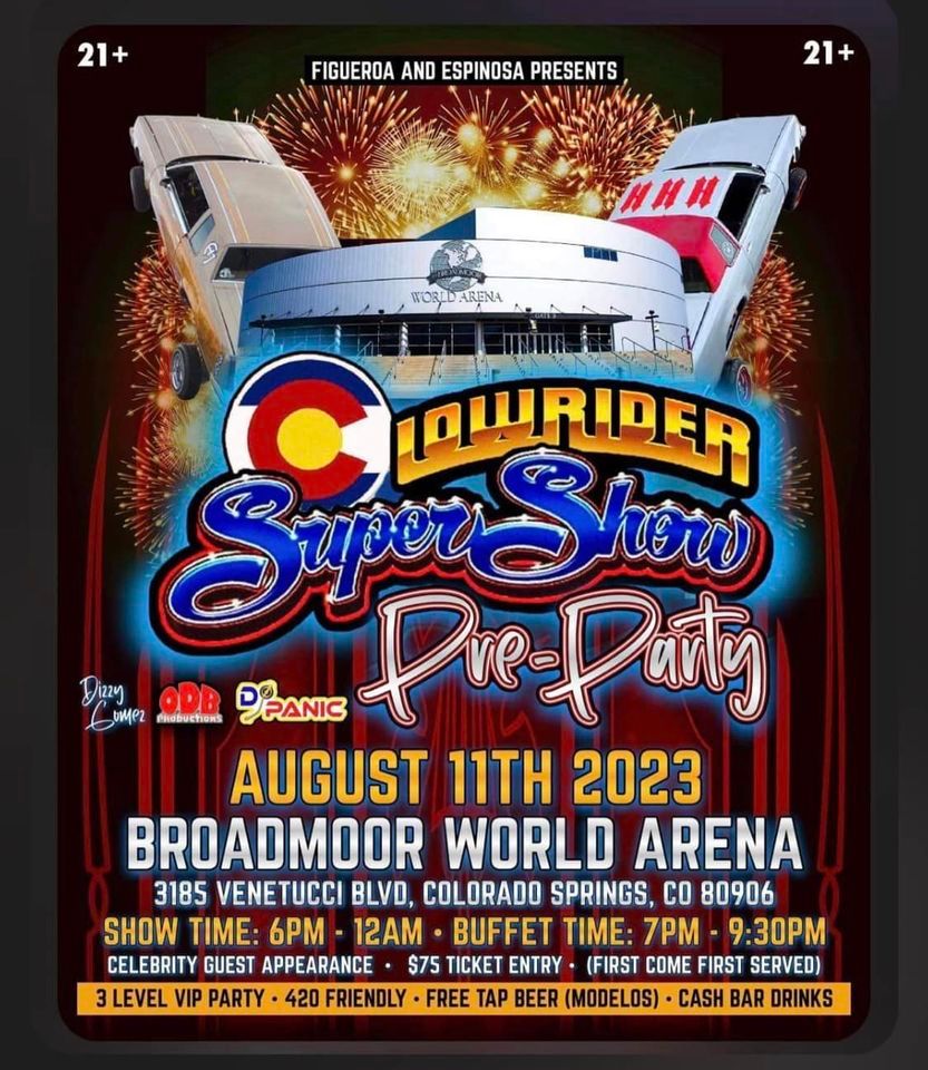 Colorado Super Show PreParty, Broadmoor World Arena, Colorado Springs