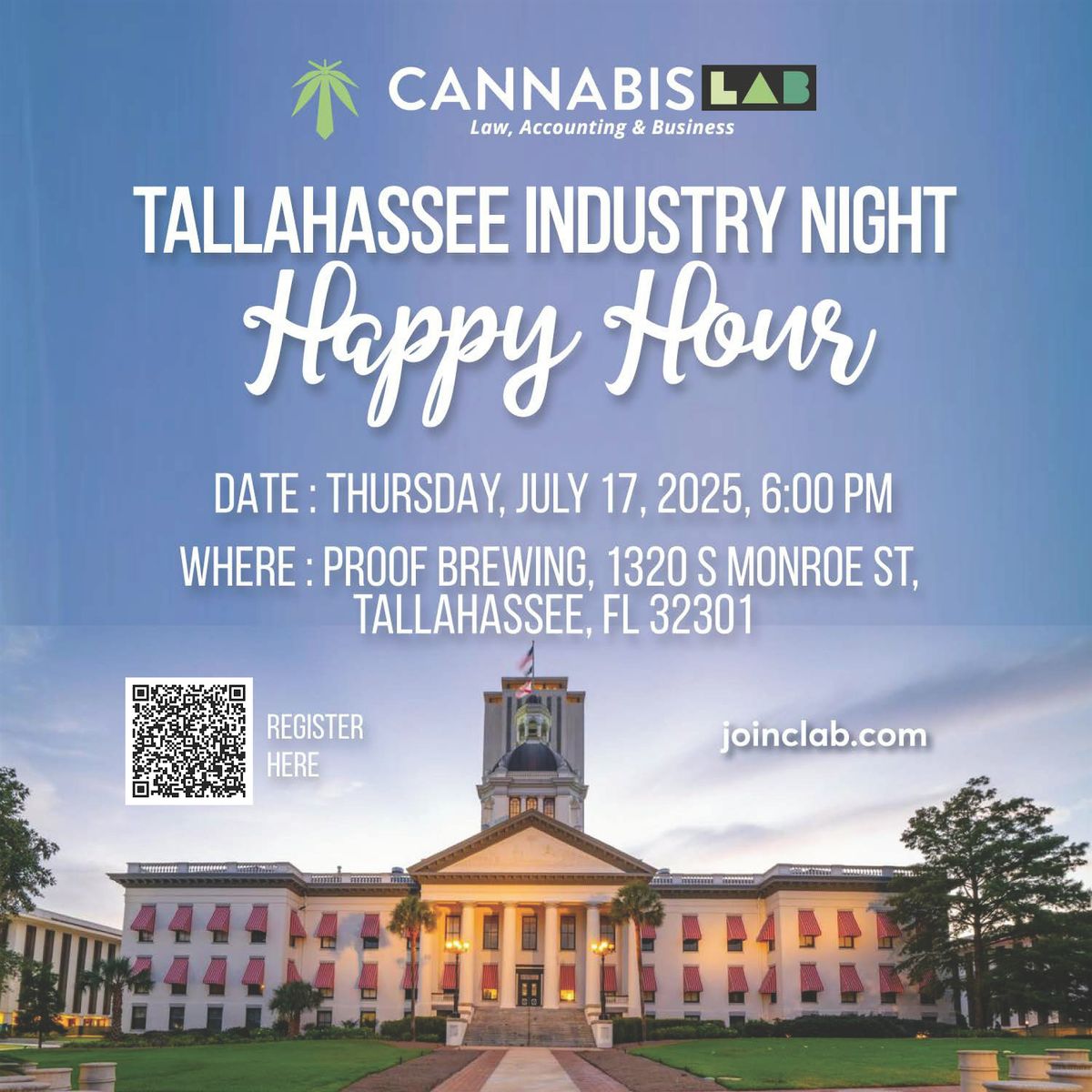 CLAB Tallahassee Networking at Proof Brewing Company, 17 July | Event in Tallahassee | AllEvents
