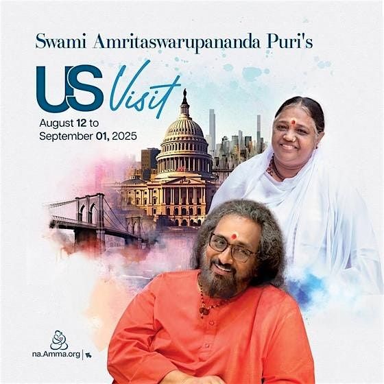 Swami Amritaswarupananda Puri in Austin, 19 August | Event in Austin | AllEvents