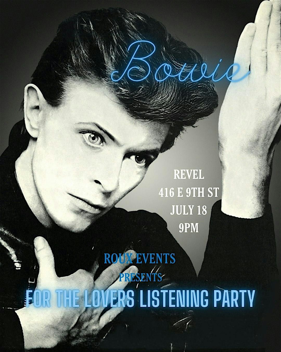 FOR THE LOVERS: BOWIE LISTENING PARTY, 18 July | Event in Tucson | AllEvents