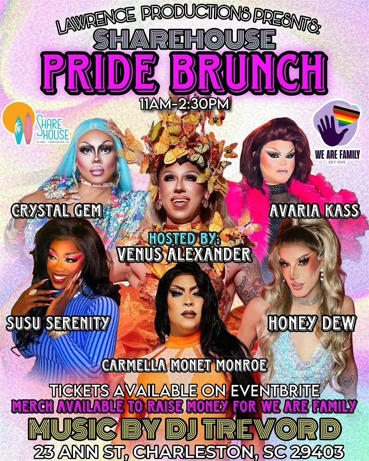 Share House Pride Brunch, 22 June | Event in Charleston | AllEvents
