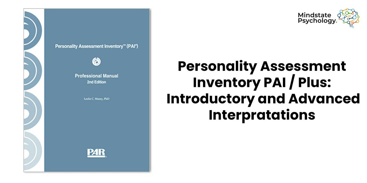 Personality Assessment Inventory PAI / Plus (Full -day online), 26 September | Online Event | AllEvents