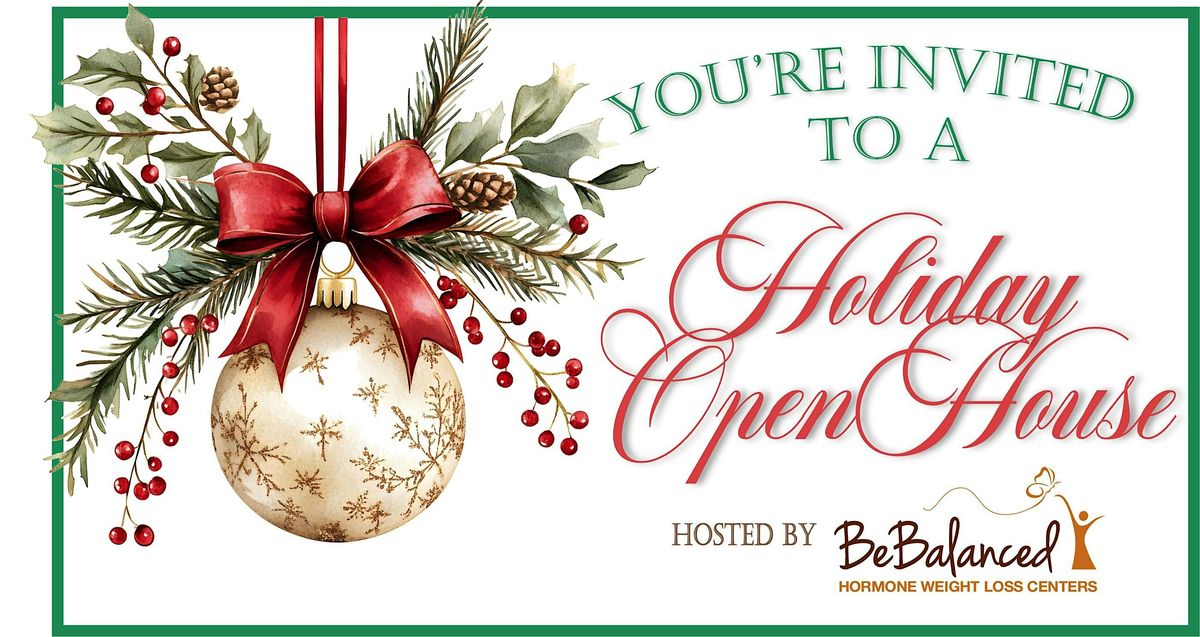 BeBalanced Invites You to a Holiday Open House on Sunday, December 14, 2025, 14 December | Event in West Bloomfield Township