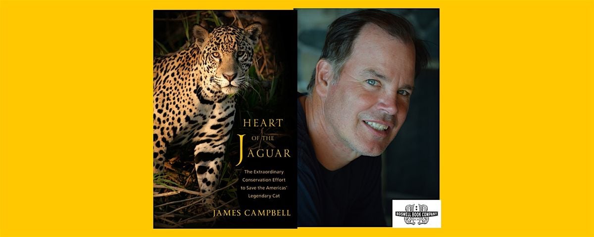 James Campbell, author of HEART OF THE JAGUAR- a Boswell event, 6 November | Event in Milwaukee | AllEvents