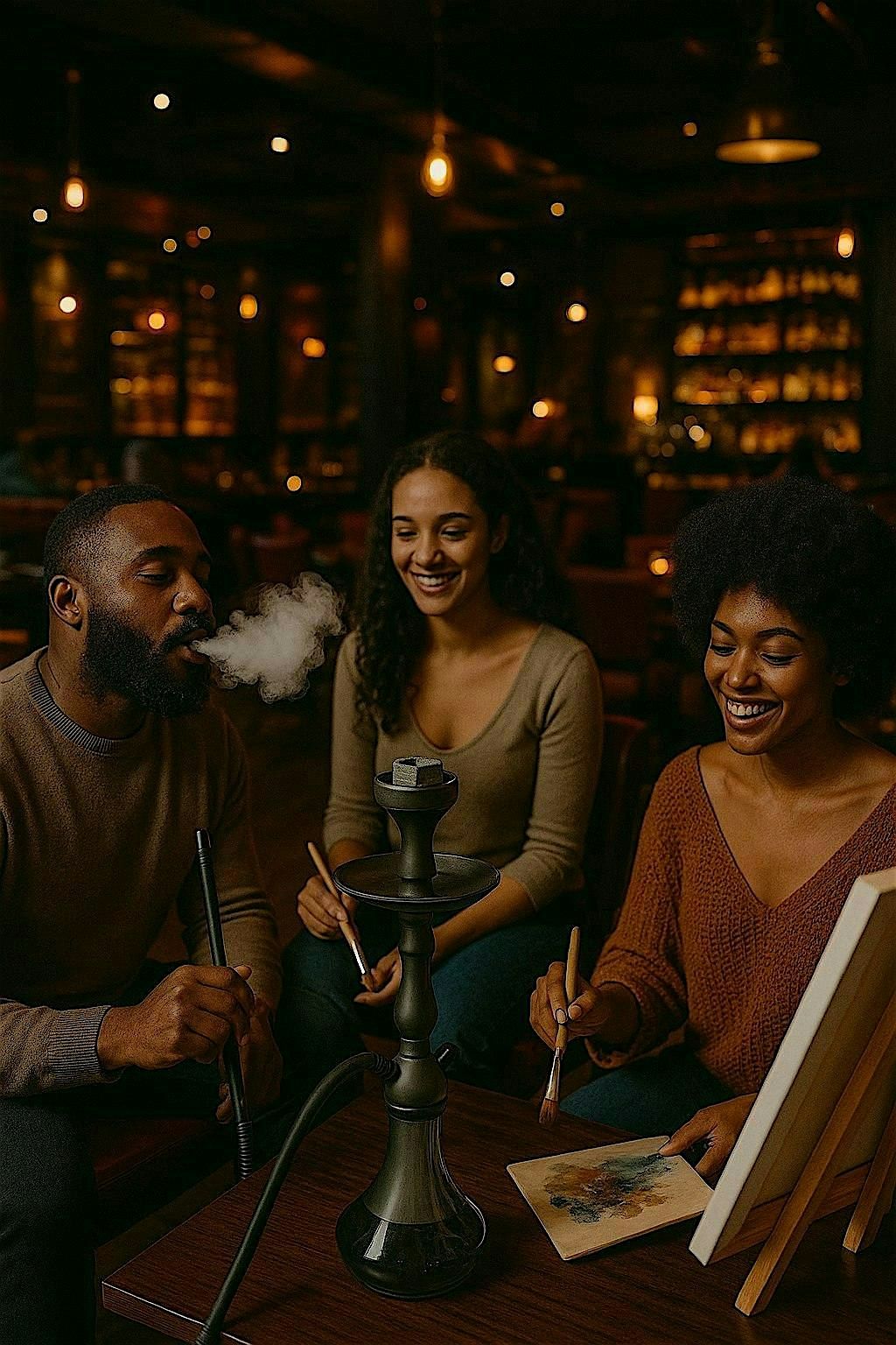 The CLTR's Paint & Sip w/ Hookah Twist, 30 May | Event in Tempe | AllEvents