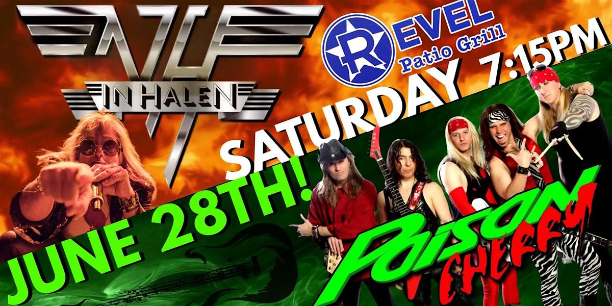 Van Halen Tribute - In Halen & Poison Cherry at The Revel! (Ticketed Event), 28 June | Event in Frisco