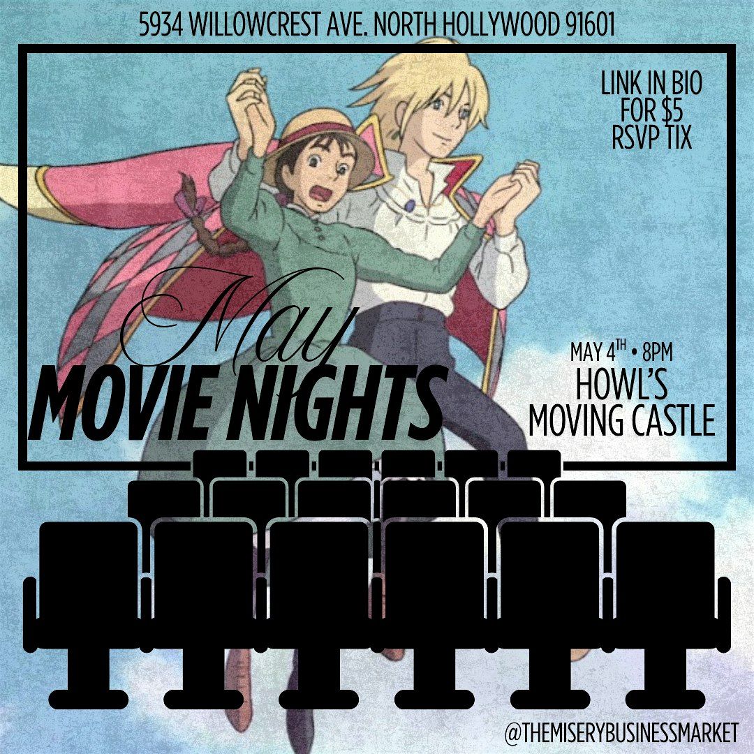 MisBiz May Movie Nights: Howl’s Moving Castle | Event in Los Angeles | AllEvents