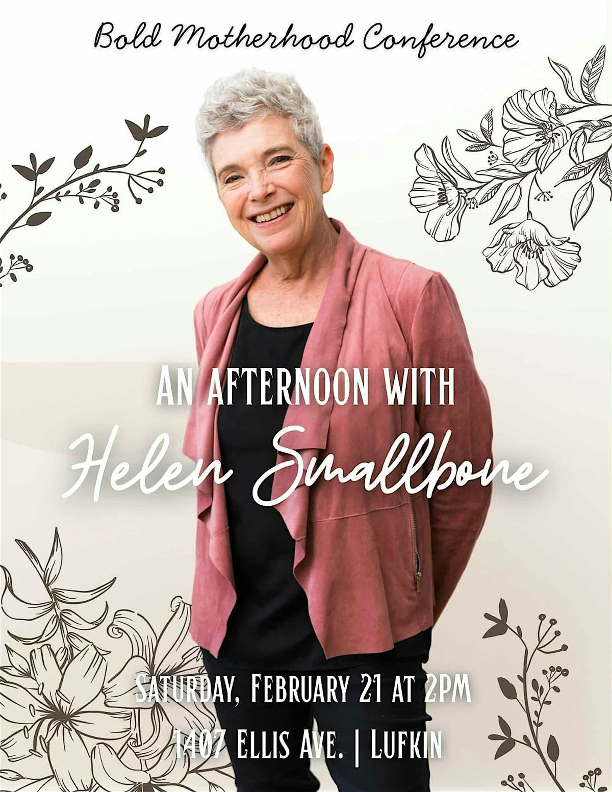 Bold Motherhood Conference: An afternoon with Helen Smallbone