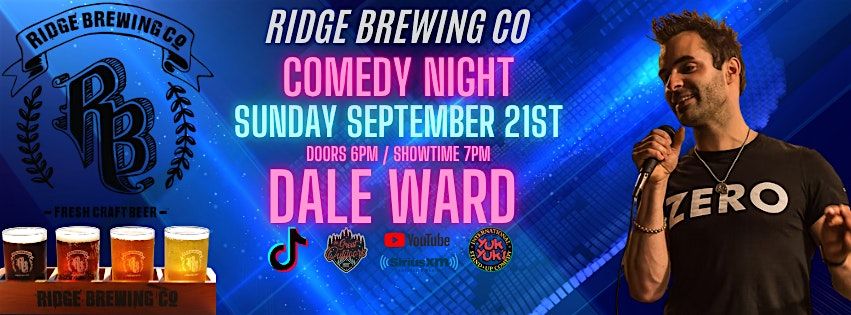 Steve McGowan Presents Comedy at Ridge Brewing, 21 September | Event in Maple Ridge | AllEvents