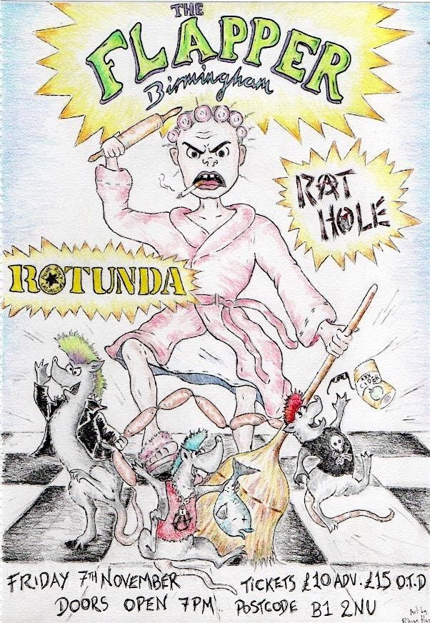 Rotunda + Rat Hole @ The Flapper, 7 November | Event in Birmingham | AllEvents