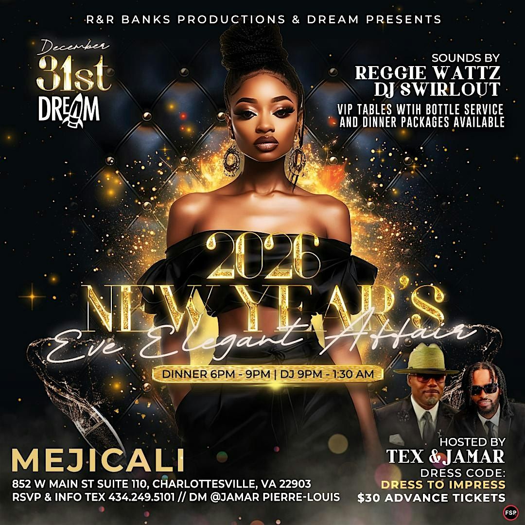 New Years Eve Elegant Affair, 31 December | Event in Charlottesville | AllEvents