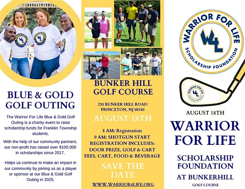Blue & Gold Golf Outing, 18 August | Event in Princeton | AllEvents