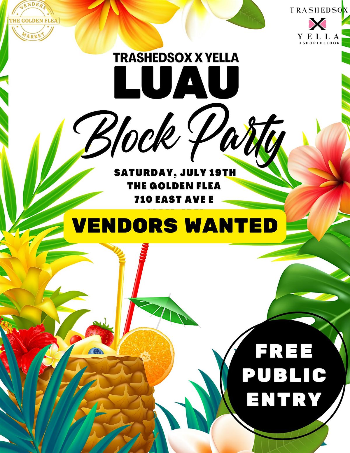 LuauBlock Party, 19 July | Event in Killeen | AllEvents