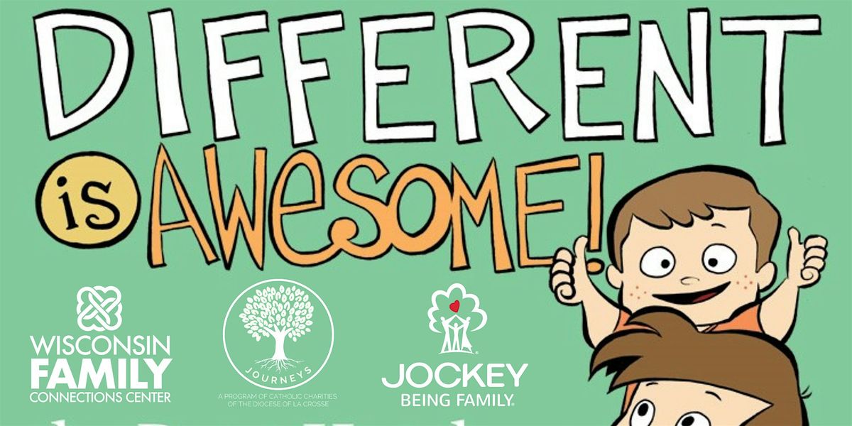 Different is Awesome! Family Night in the Dells spon by Jockey Being Family, 19 September | Event in Baraboo