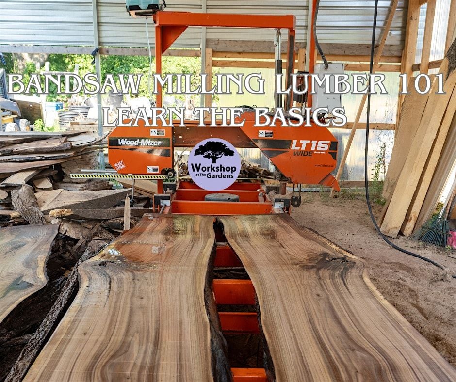 Bandsaw Milling Lumber 101 - Learn the Basics, 9 November | Event in Northfield | AllEvents