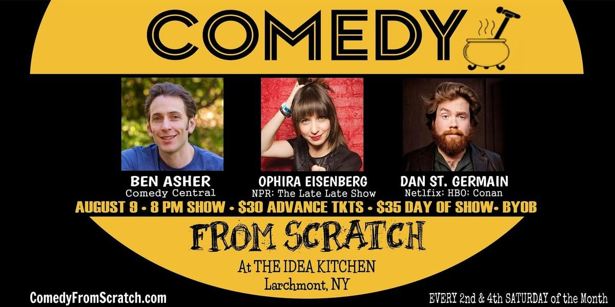 "Best of Westchester Comedy Show" Comedy From Scratch: Ophira Eisenberg, 9 August | Event in Larchmont
