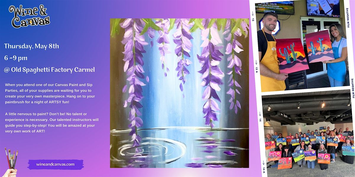 Carmel Cascading Paint – Floral Waterfall, 8 May | Event in Carmel | AllEvents
