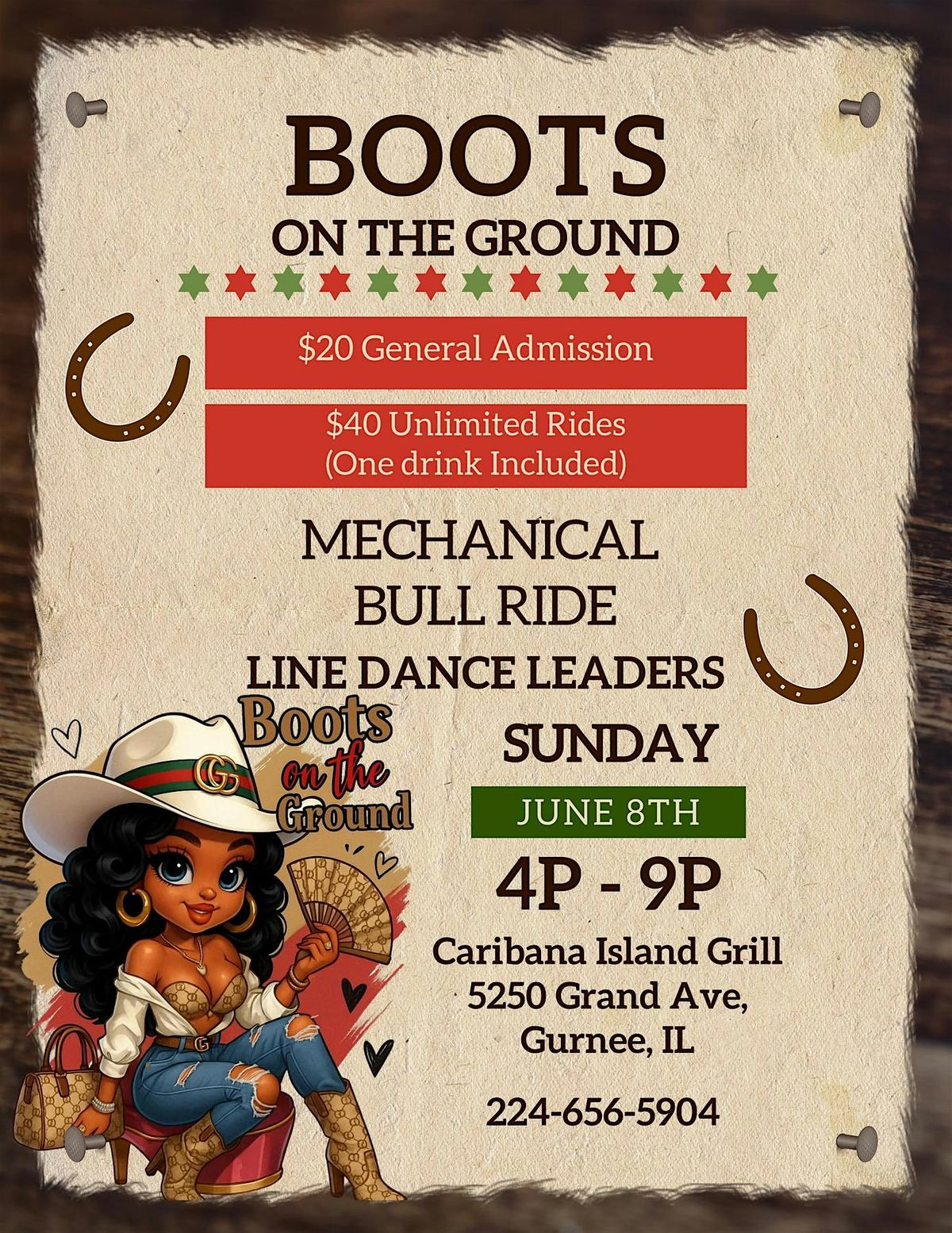 BOOTS ON THE GROUND, 8 June | Event in Gurnee | AllEvents