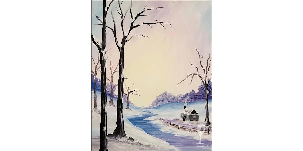 Icy Winter - Paint and Sip in San Antonio | Classpop!™, 28 December | Event in San Antonio | AllEvents