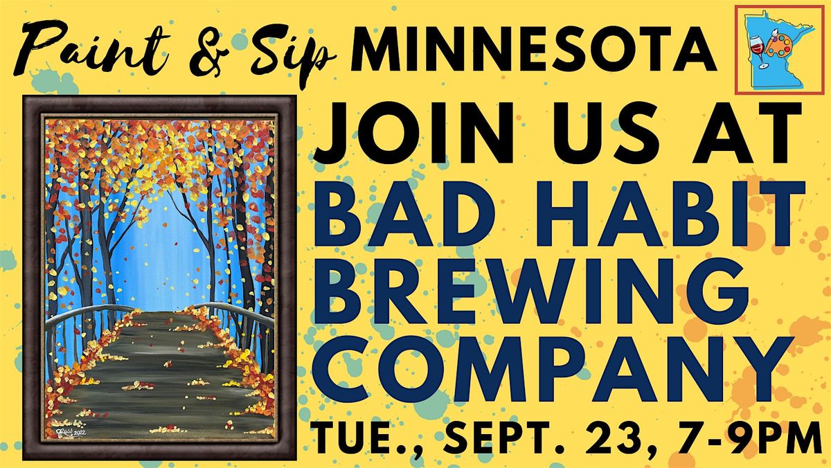 September 23 Paint & Sip at Bad Habit Brewing Company, 23 September | Event in Saint Joseph | AllEvents