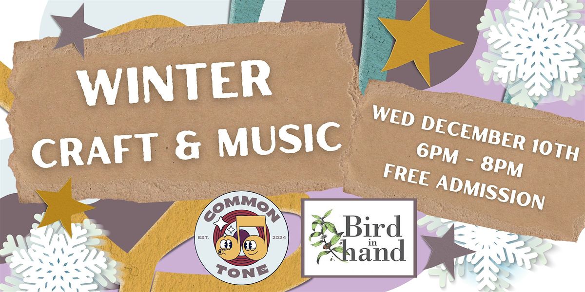 Winter Craft & Music at Bird in Hand, 10 December | Event in Baltimore | AllEvents