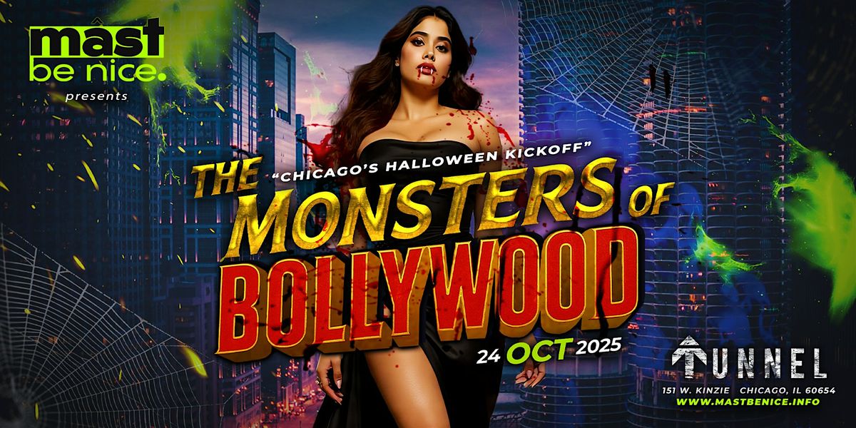 The Monsters of Bollywood: A Mast Be Nice Halloween Experience, 24 October | Event in Chicago | AllEvents