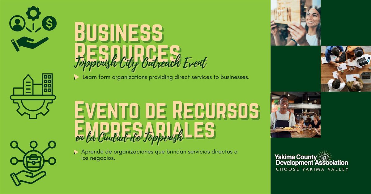 Business Outreach Series: Toppenish, 27 May | Event in Toppenish | AllEvents