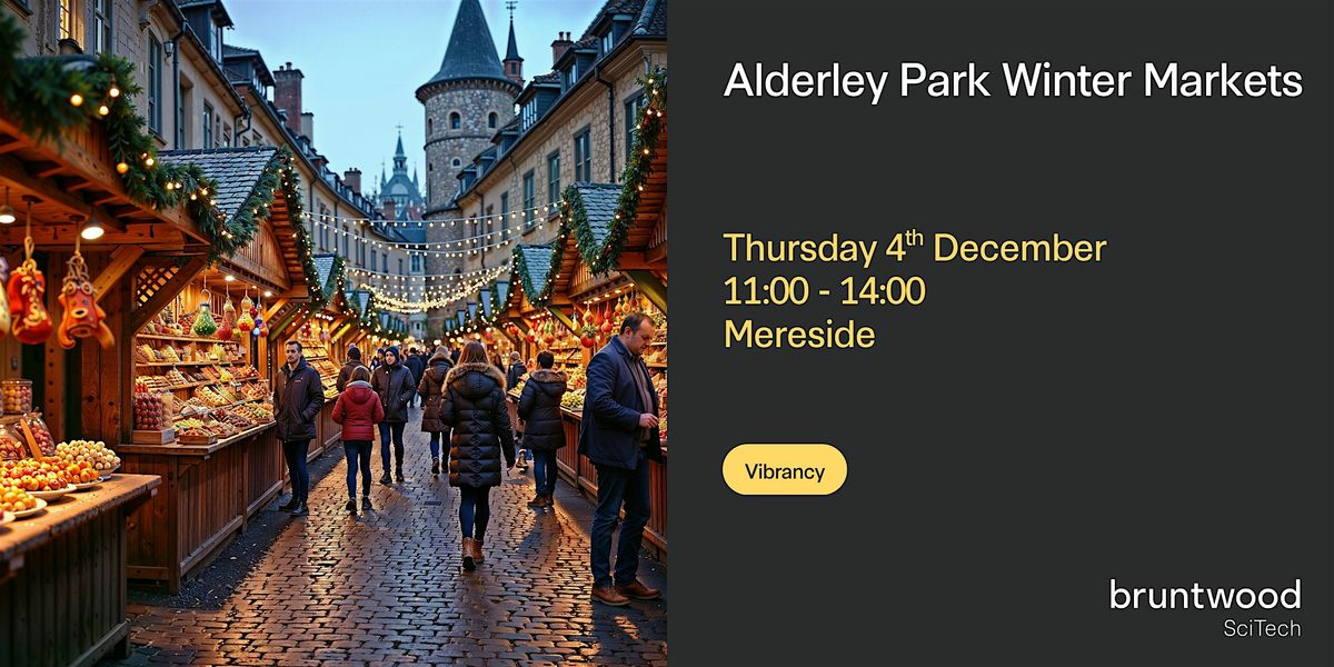 Alderley Park Winter Markets 2025, 4 December | Event in Nether Alderley | AllEvents