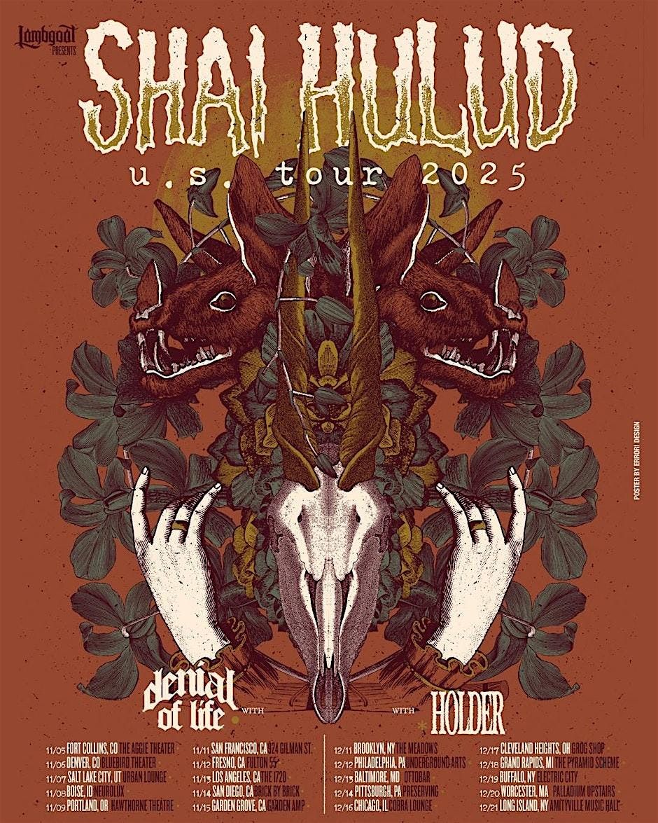Shai Hulud at Fulton 55, 12 November | Event in Fresno | AllEvents