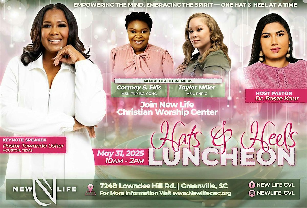 Hats & Heels  Luncheon, 31 May | Event in Greenville | AllEvents