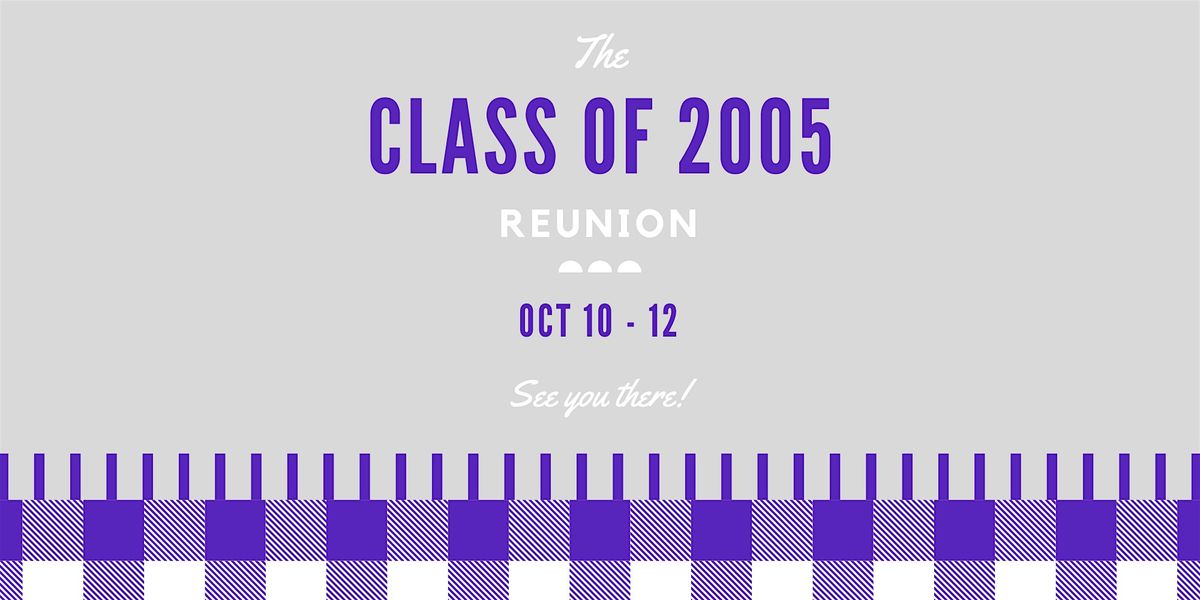 Class of 2005 20th Reunion, 11 October | Event in El Dorado | AllEvents