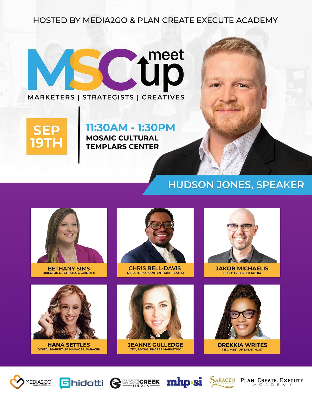 MSC Meet Up: Marketers, Strategists, & Creatives, 19 September | Event in Little Rock | AllEvents