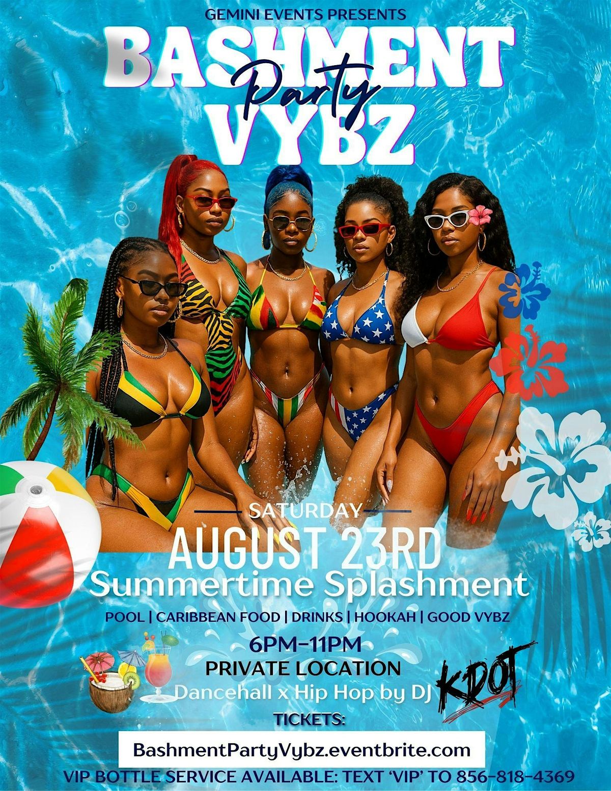 Bashment Party Vybz: Summertime Splashment, 23 August | Event in Stratford | AllEvents