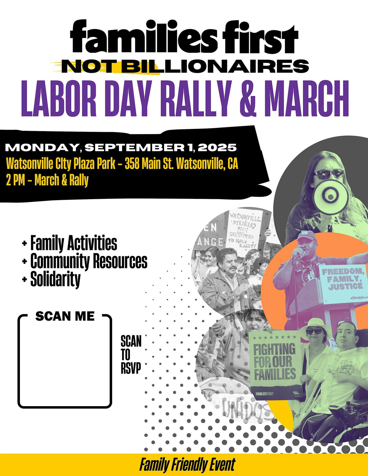 LABOR DAY RALLY& MARCH, 1 September | Event in Watsonville | AllEvents