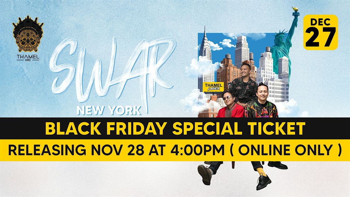 Swar Live in NYC, 27 December | Event in Queens | AllEvents