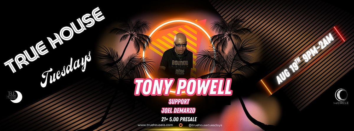 True House Tuesdays with Tony Powell, 19 August | Event in Huntington Beach | AllEvents
