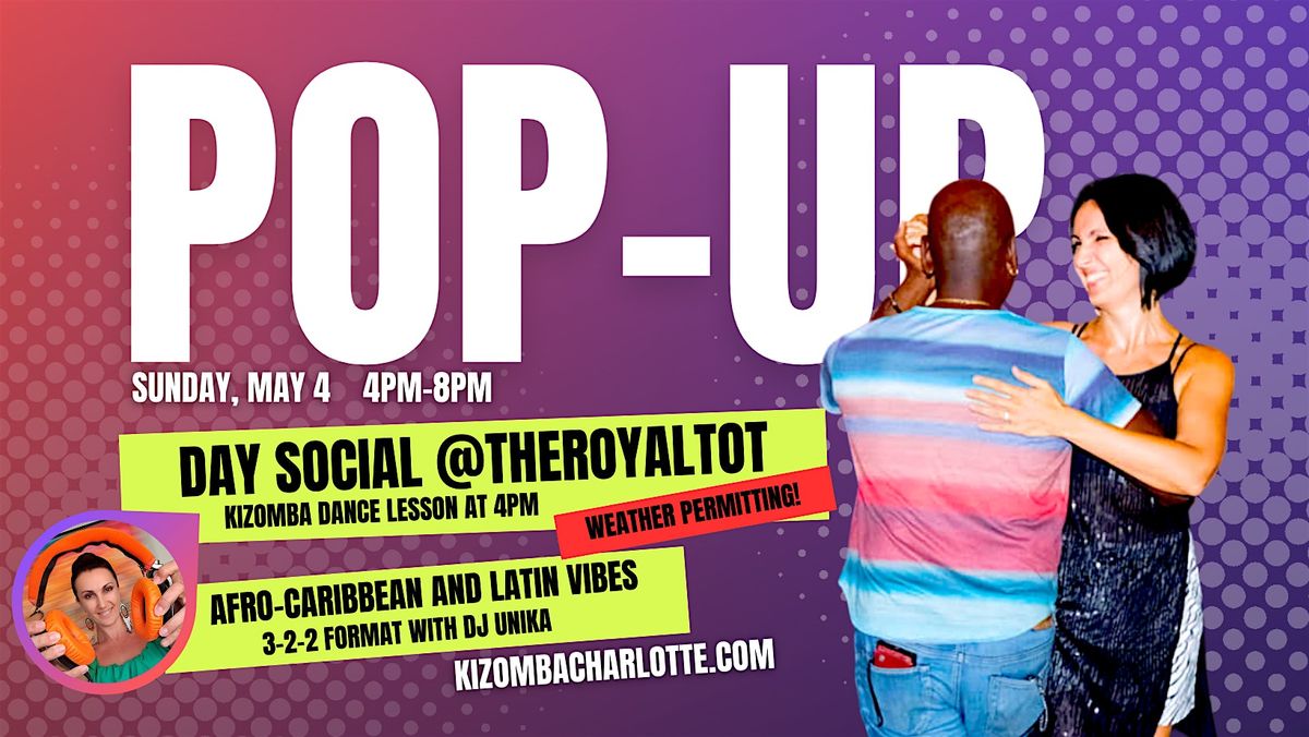 It's a Day Social! Latin and Afro-Caribbean Music (Kizomba lesson included), 4 May | Event in Charlotte | AllEvents