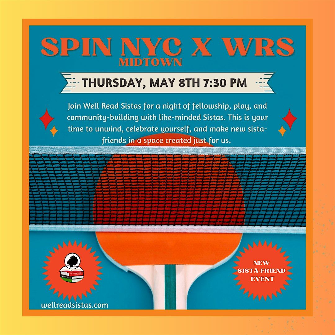 Well Read Sistas Game Night at SPIN NYC | Event in New York | AllEvents
