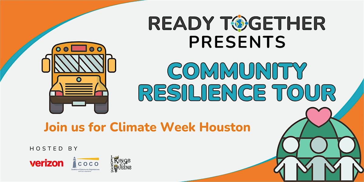 Community Resilience Tour, 20 September | Event in Houston | AllEvents