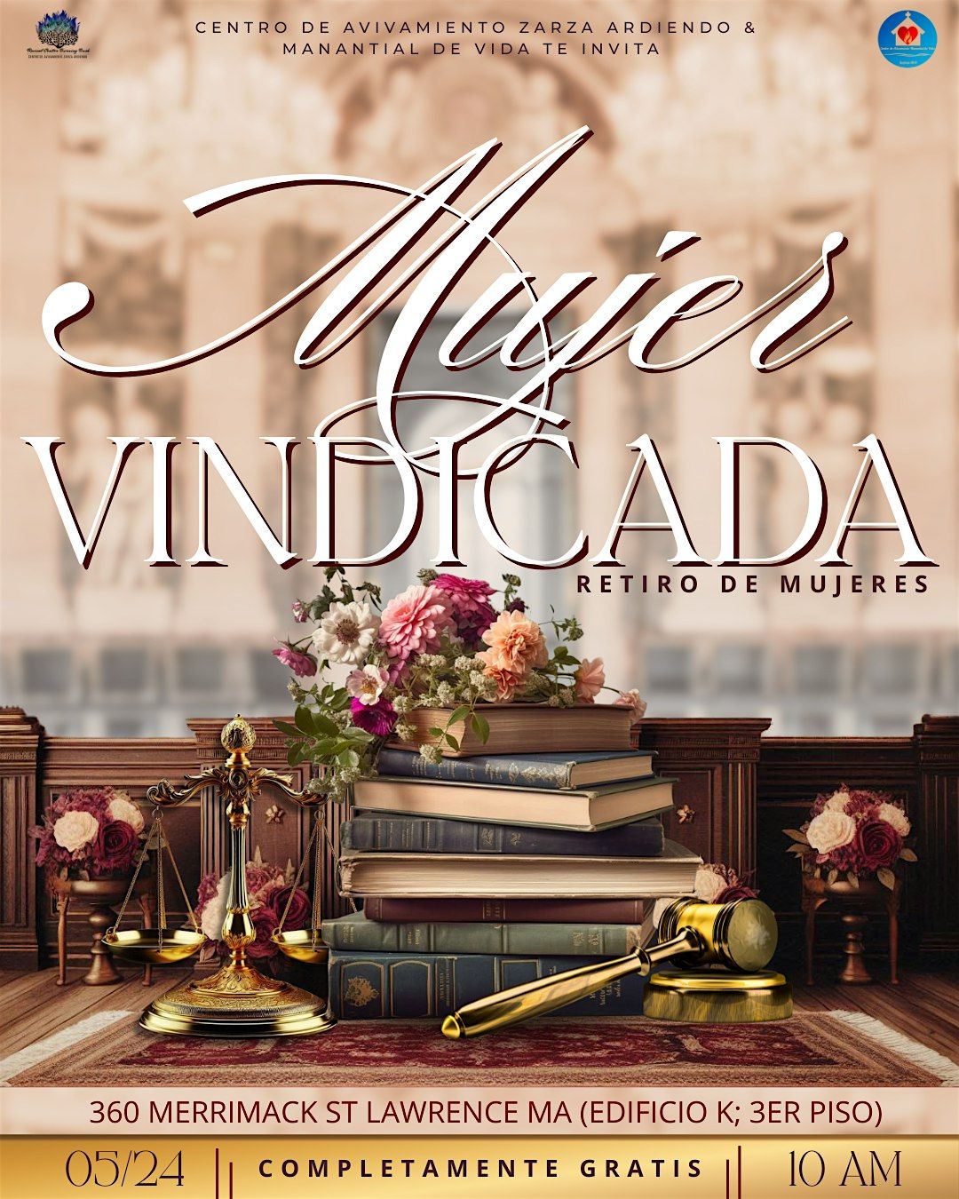Retiro de Mujeres: Mujer Vindicada, 24 May | Event in Lawrence | AllEvents