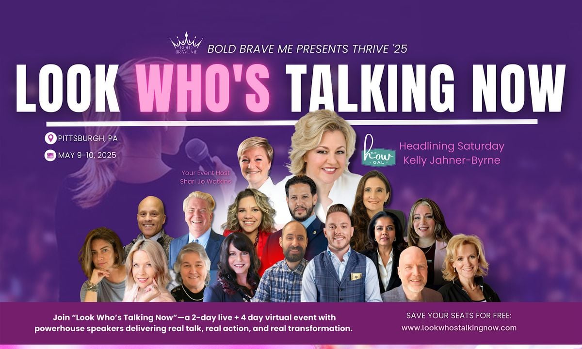 Look Who's Talking Now 25, 9 May | Event in Coraopolis | AllEvents